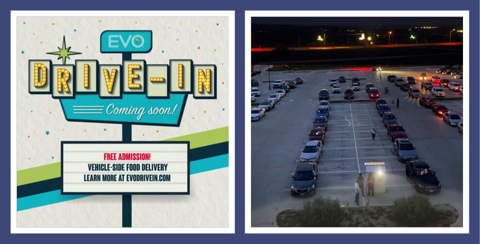 Evo Entertainment's drive in cinema